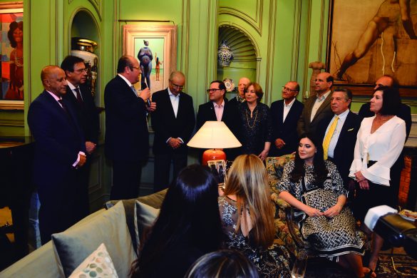 O jantar de homenagem a José Roberto Maluf