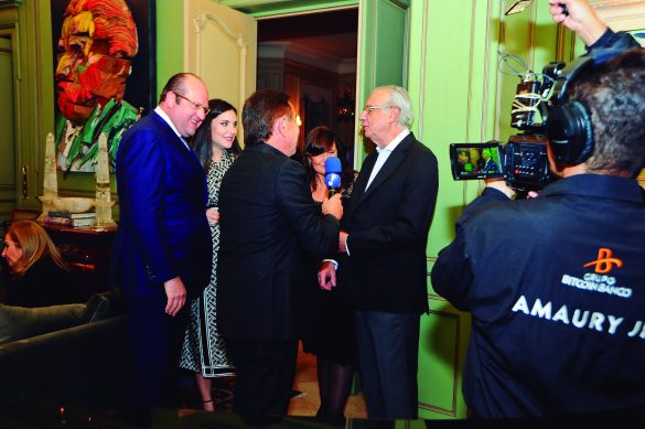 O jantar de homenagem a José Roberto Maluf