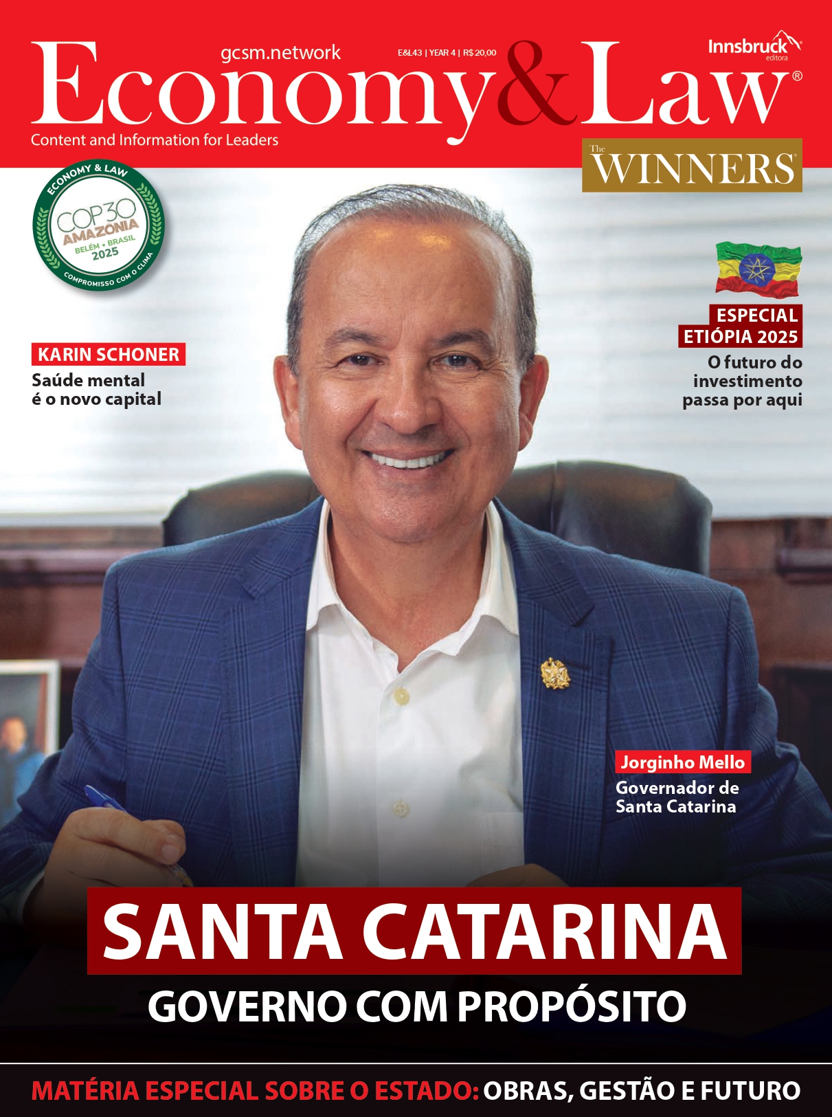 Jorginho Mello: Governo com Propósito em Santa Catarina