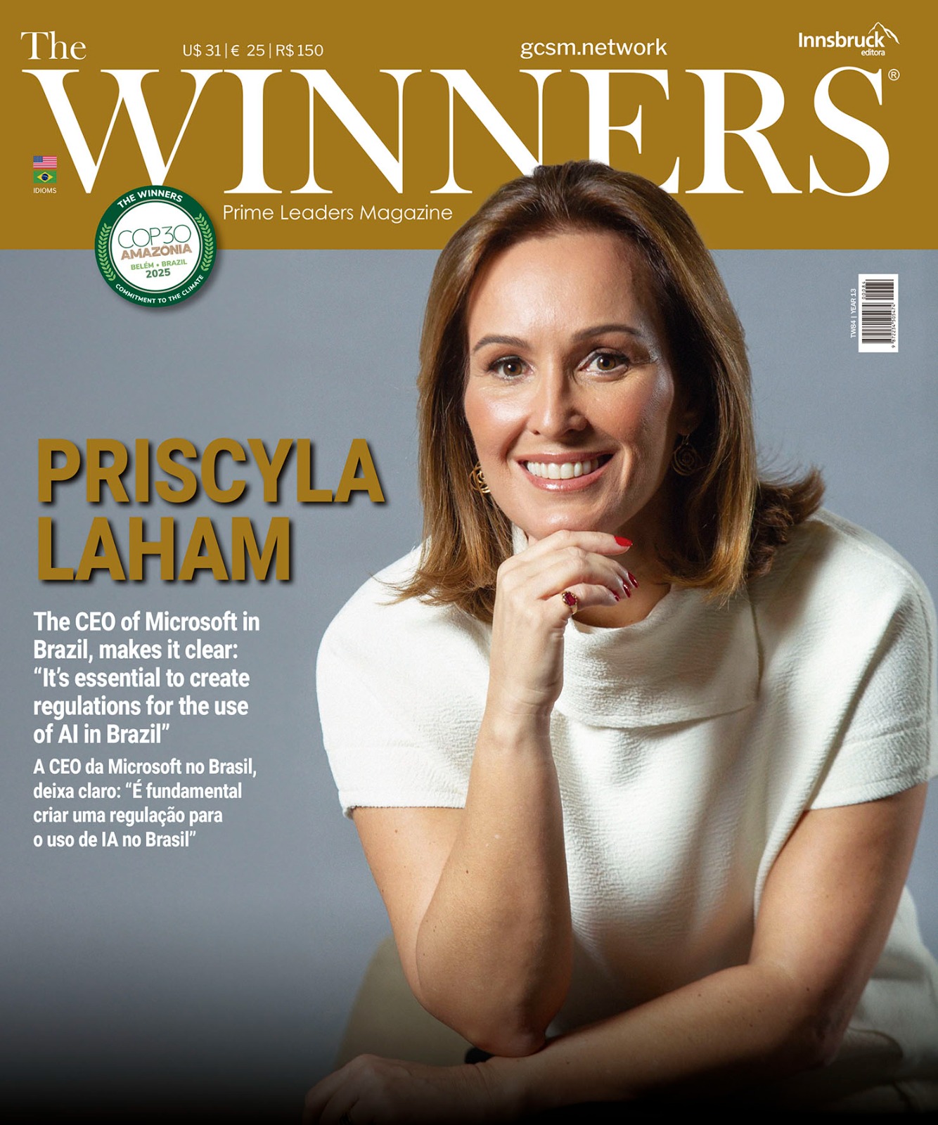 Priscyla Laham (Microsoft Brasil): Regulamentação da IA e o Futuro na The Winners #84