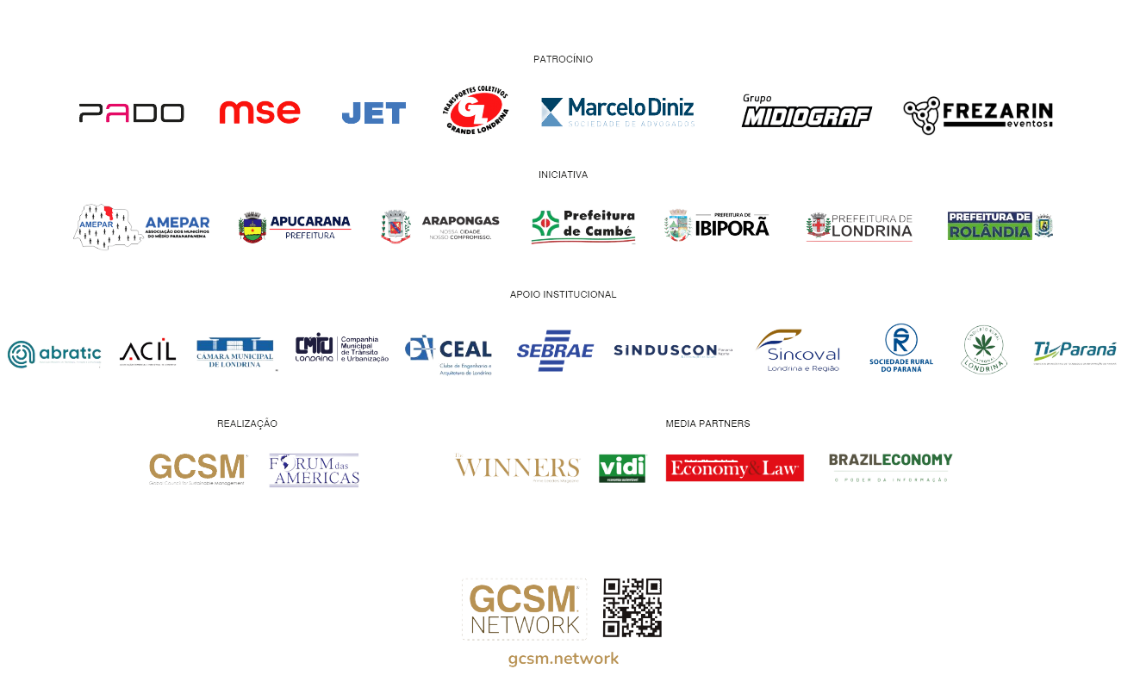 Patrocínios e Apoios